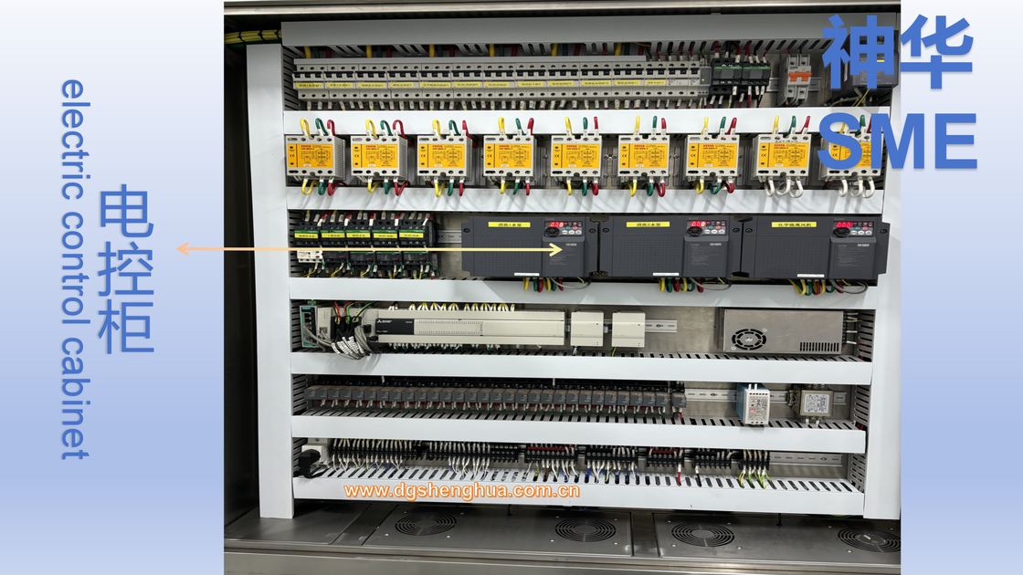 СИД мытья брызг железного каркаса нержавеющей стали SUS304 мини и микро- PCB СИД очищают с в линией очищая системой
