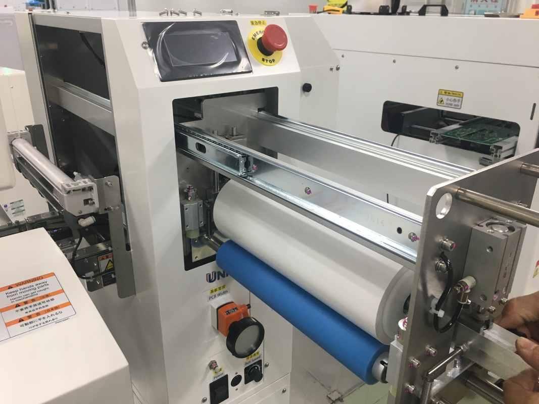 Цвет Smt ширины машины 300mm PCB ESD слипчивый очищая белый