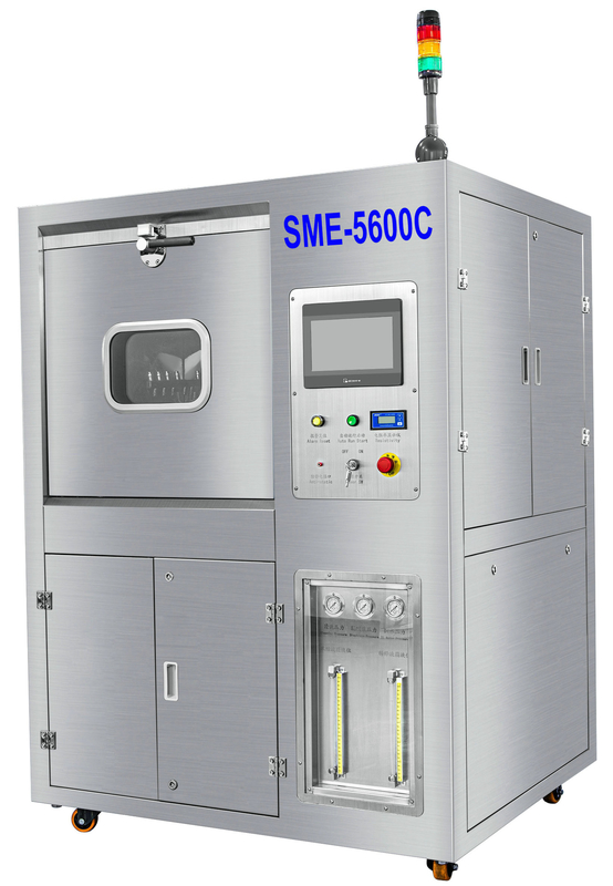 корзина мытья двойного слоя машины 560*610mm Pcba автоматическая очищая со для количеством и многократной цепью